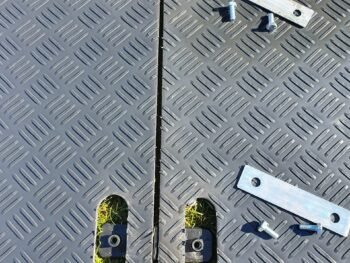 Rijplaat koppelstukken kunststof