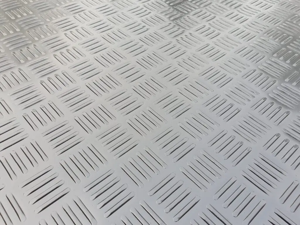 kunststof rijplaat met traanstructuur