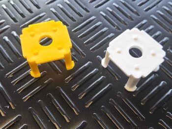 Kleine markers geel wit